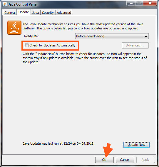 Java update checker что это за программа