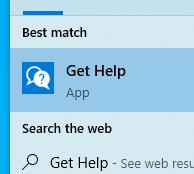 Get help windows 10 что это за программа