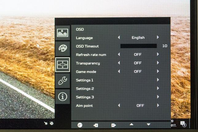 Что такое osd timeout на мониторе